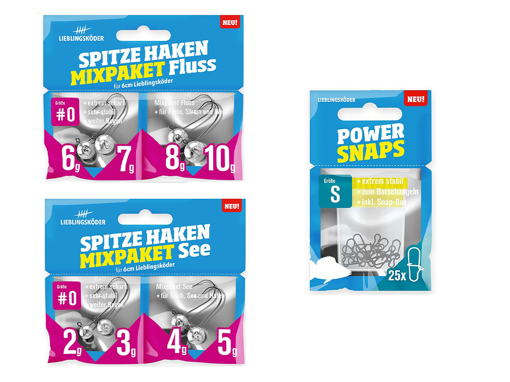 Barsch-Set Whisky - Typ M - Lieblingsköder & SpinMad