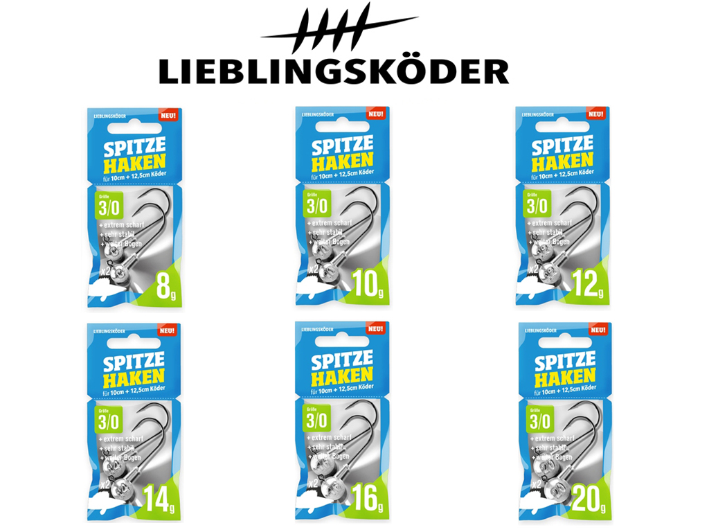 Zanderkomplettbox - 10 cm trübes Wasser - Lieblingsköder