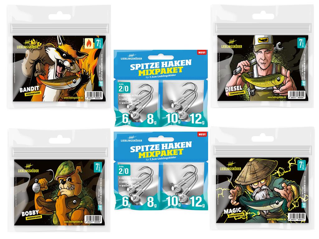 Lieblingsköder - 7,5 cm Sonderfarben-Set Lieblingsköder - 7,5 cm Sonderfarben-Set