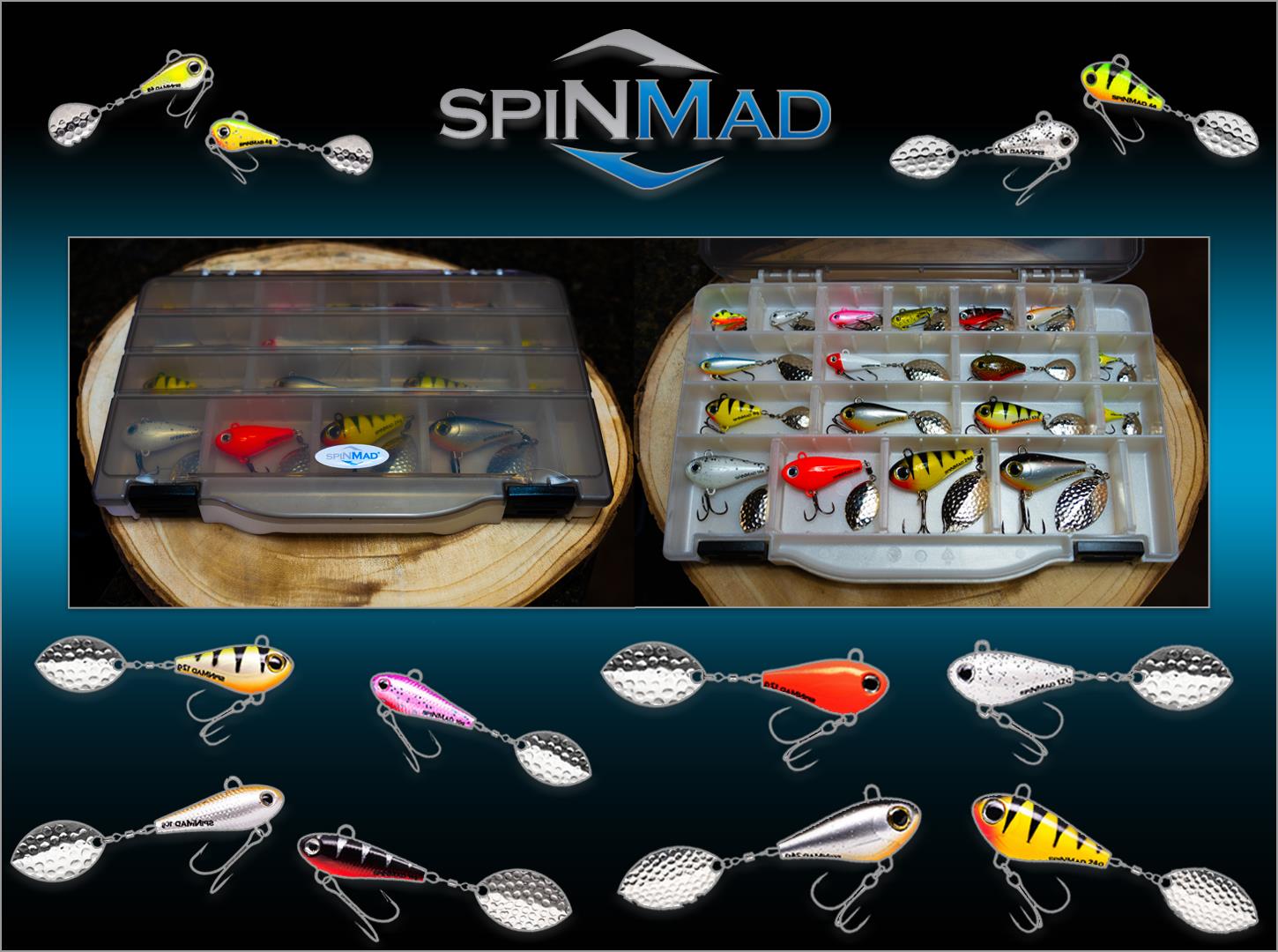SPINMAD - Allroundbox - Raubfischstore Starterbox 2 - L SPINMAD - Allroundbox - Raubfischstore Starterbox 2 - L