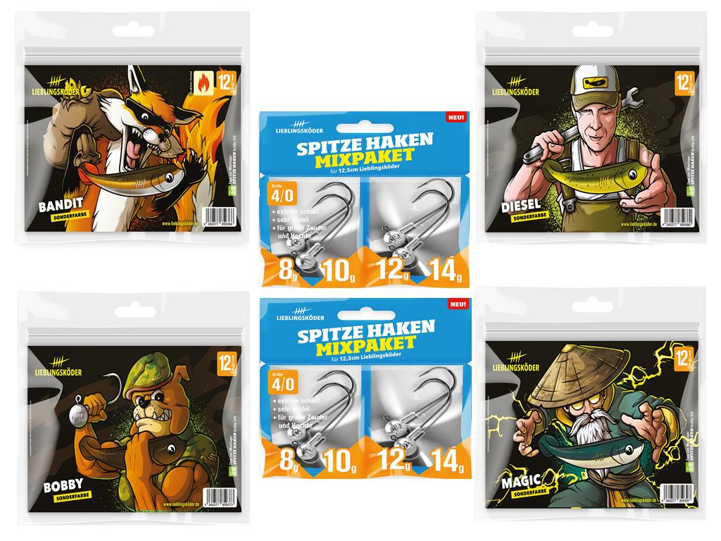 Lieblingsköder - 12,5 cm Sonderfarben-Set Lieblingsköder - 12,5 cm Sonderfarben-Set