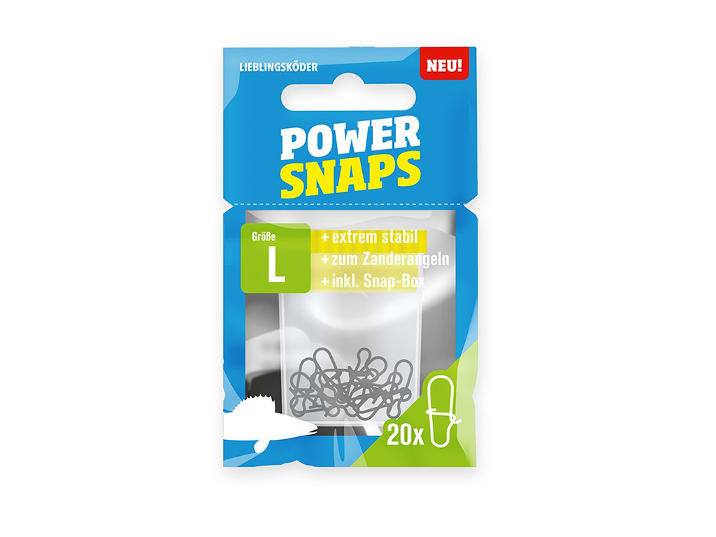 Power Snaps - Gr. S bis XL - Lieblingsköder Größe L