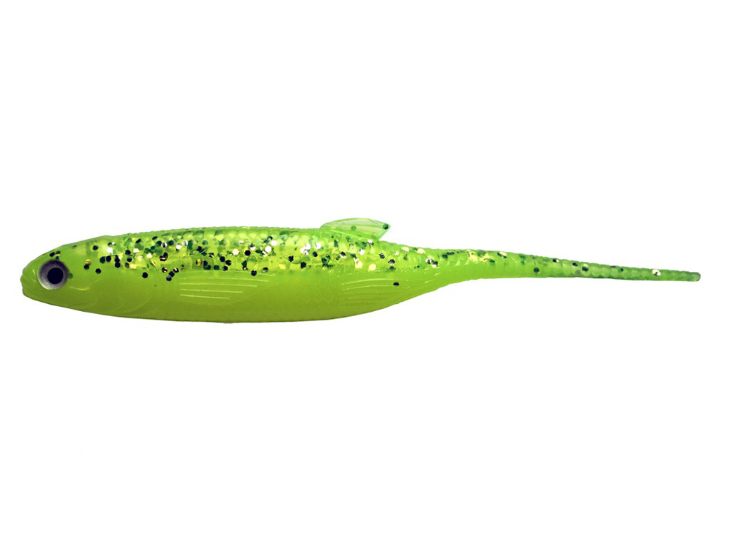 Castaic Jerky J 3,5 Inch Pintail - Laminatfarben Chartreuse Green