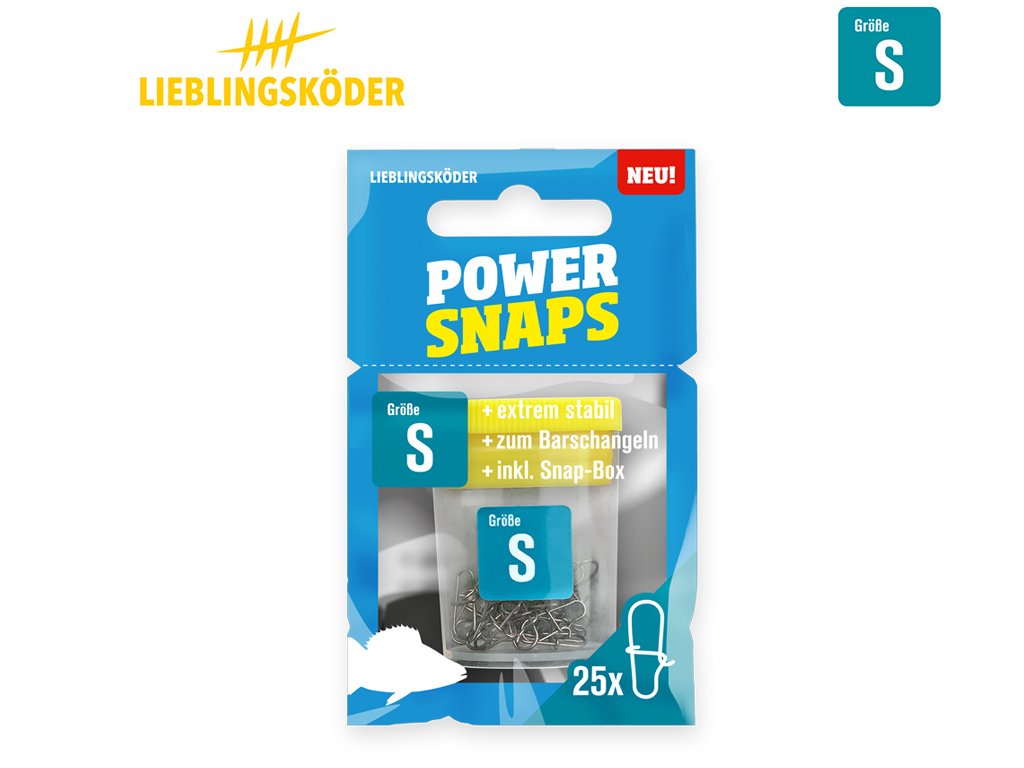 Lieblingsköder Jigkopf-Set 1/0  - 16 Jigköpfe + 25 Snaps