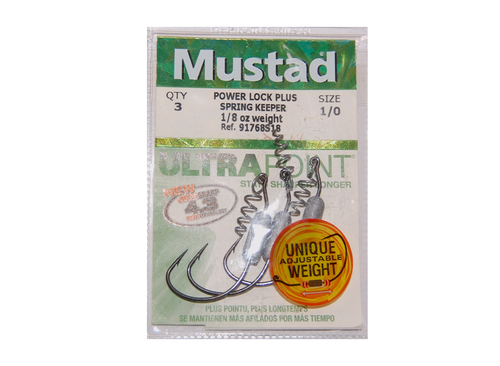 Mustad Ultra Point - Power Lock Plus Haken Mustad Ultra Point 3,6 g - Hakengr. 1/0