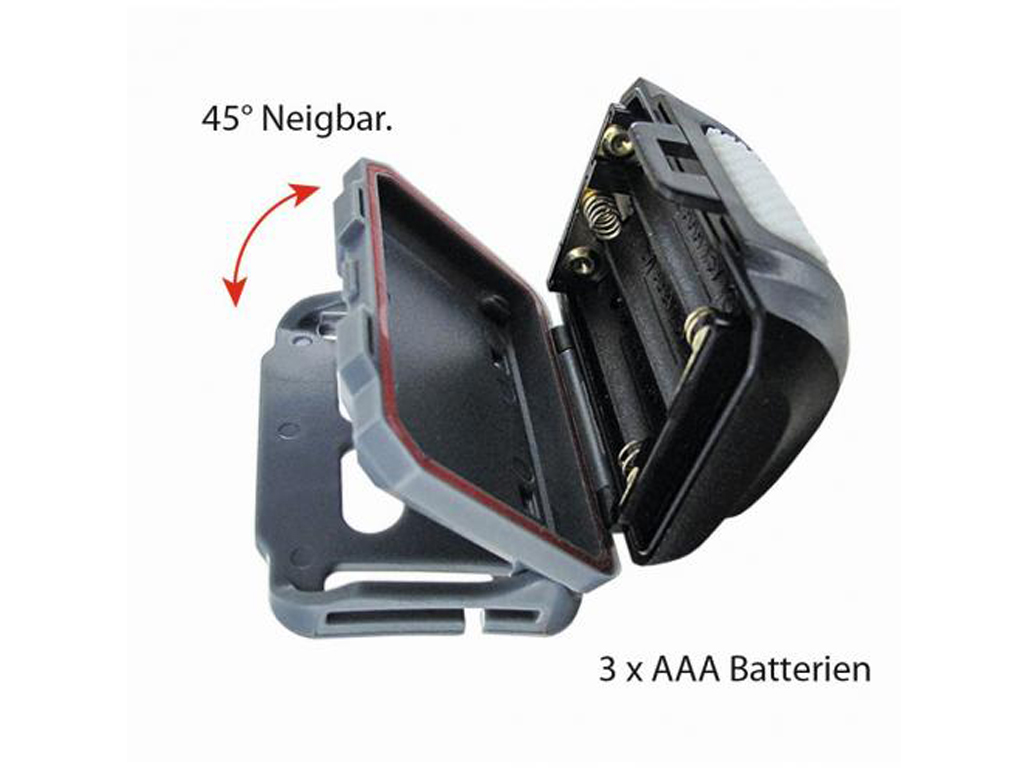 LED Kopflampe - Head Light HL100 - JENZI - mit Rotlicht