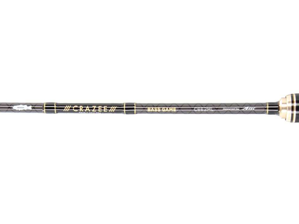A-TEC Crazee Bass Game C662ML - Baitcaster - 3,5 bis 14 g  - 198 cm