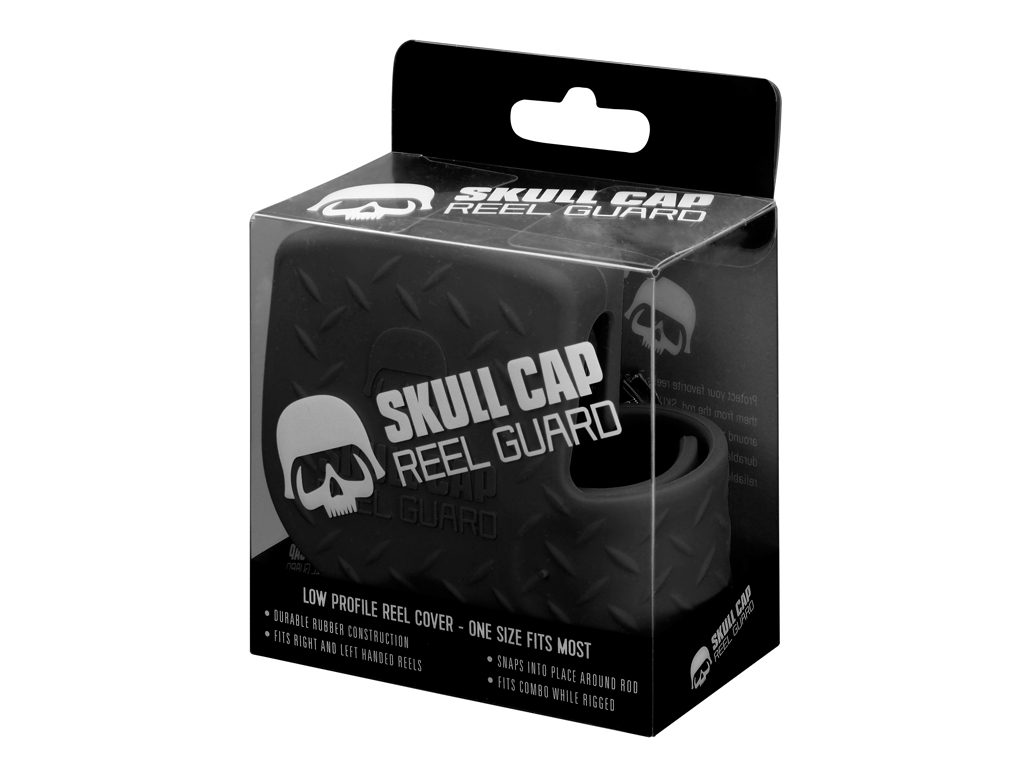 13 FISHING Skull Cap - Reel Guard - Black