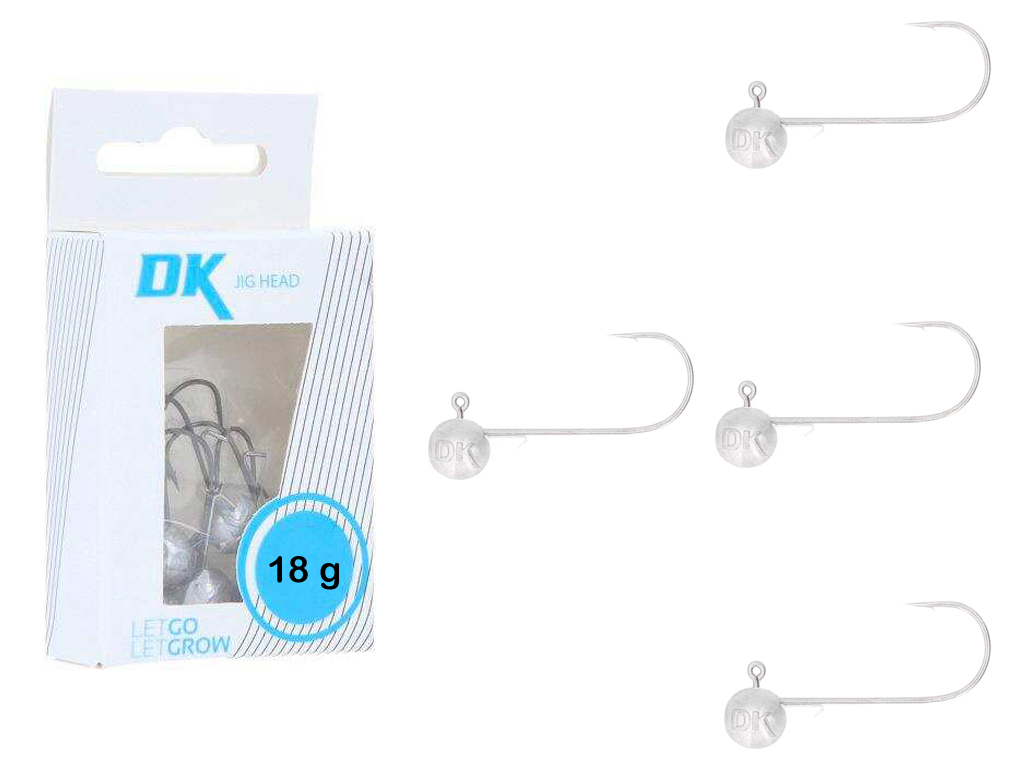 Deka Jigkopf rund Gr.1/0   18 gramm