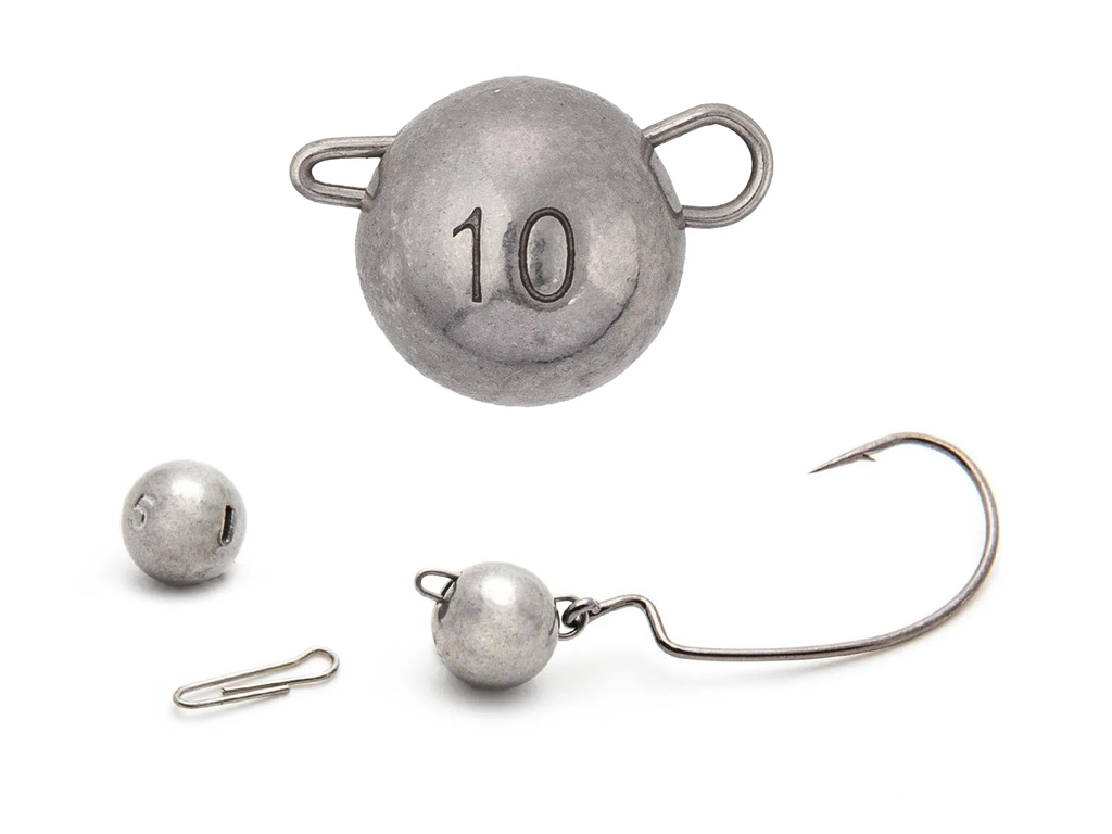 Camo Tackle - Flexible Bleiköpfe 10 g - 4 Stk