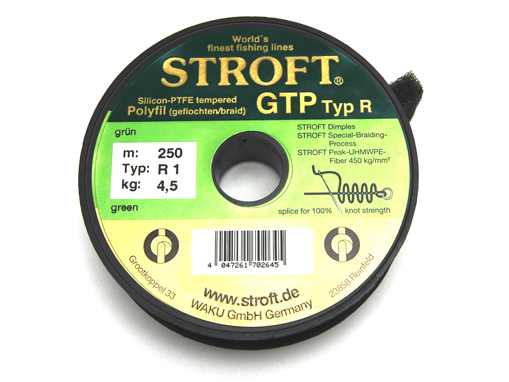 Stroft GTP Typ R - geflochtene Schnur R1 - Tragkraft 4,5 Kg