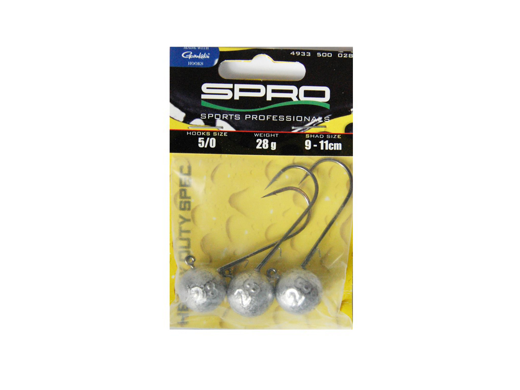 Spro Round Jig Head HD 90 - Gr. 5/0  - 28 g