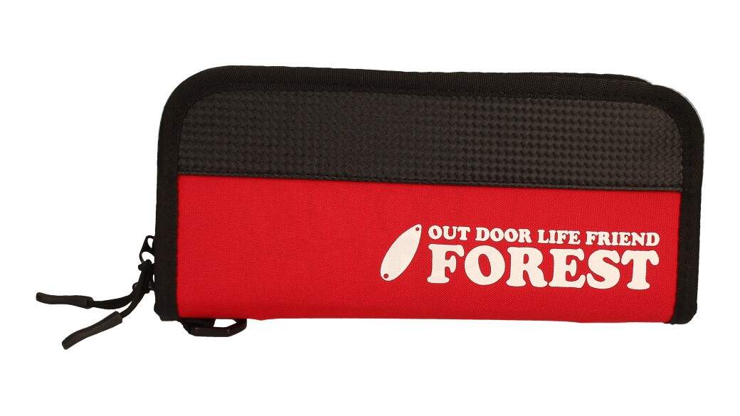 FOREST Lure Case - M - Spoon Bag - Blinkertasche Farbe - Red
