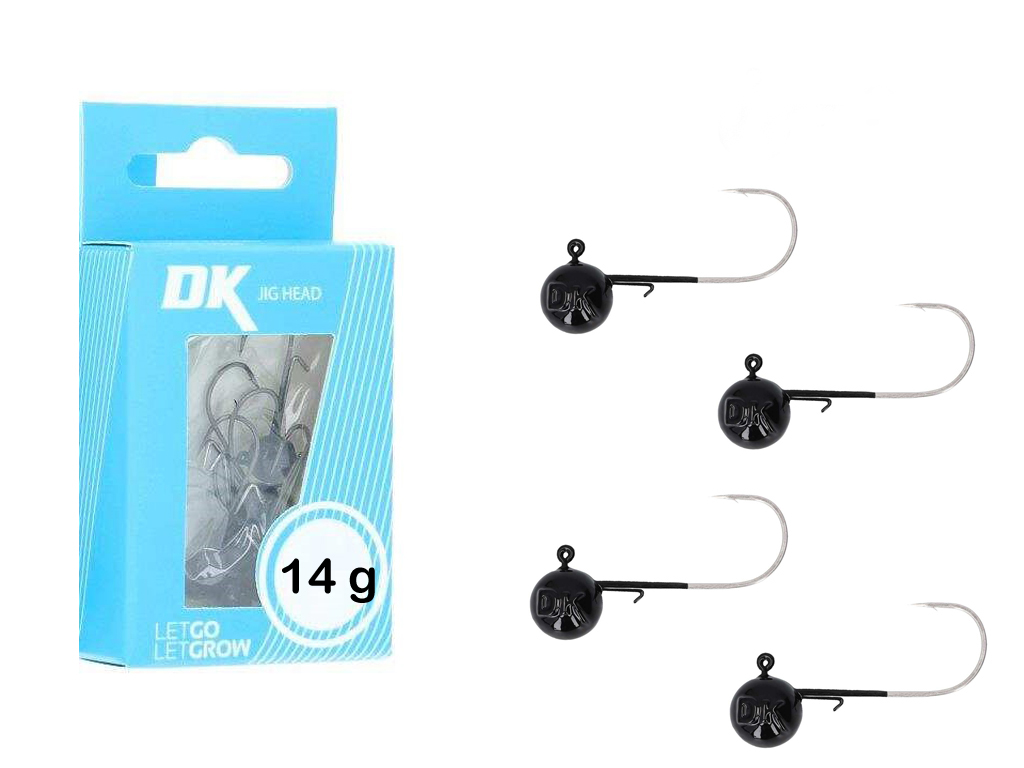 Deka Jigkopf 5/0 schwarz 14 Gramm