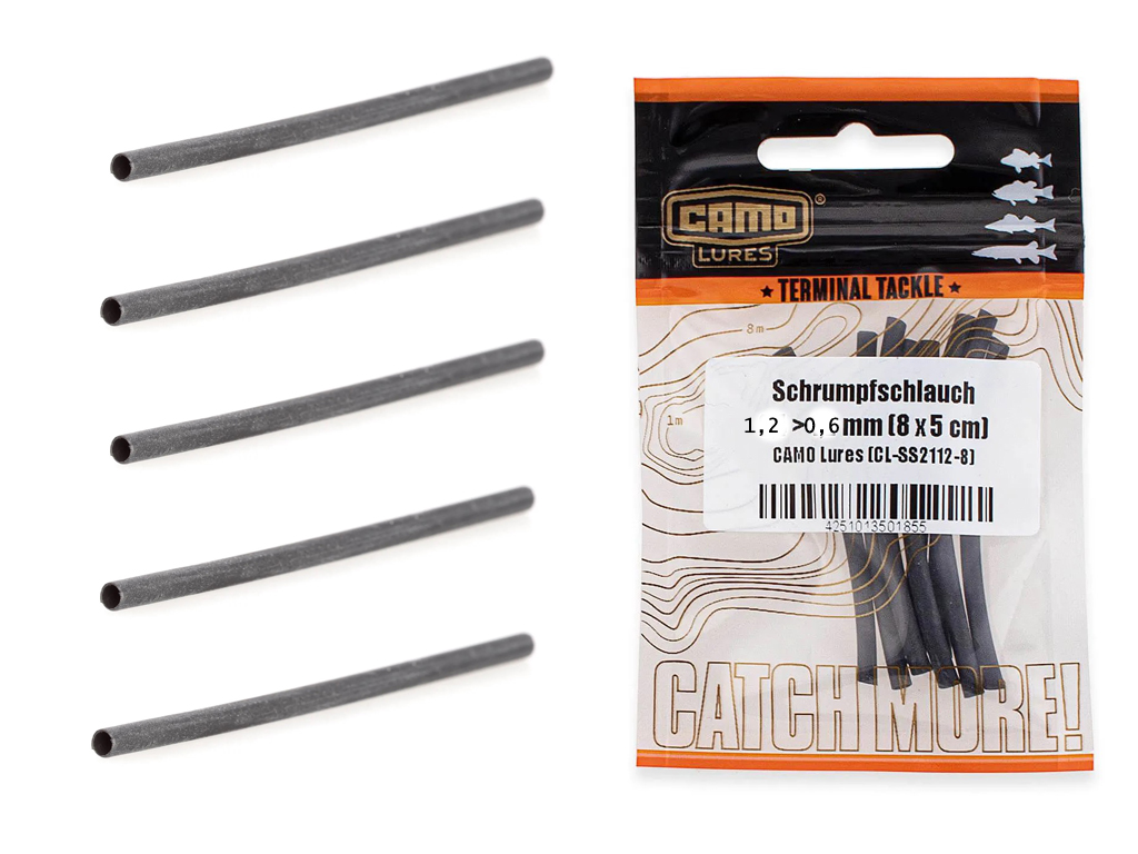 Camo Lures - Schrumpfschlauch  1,2 > 0,6 mm