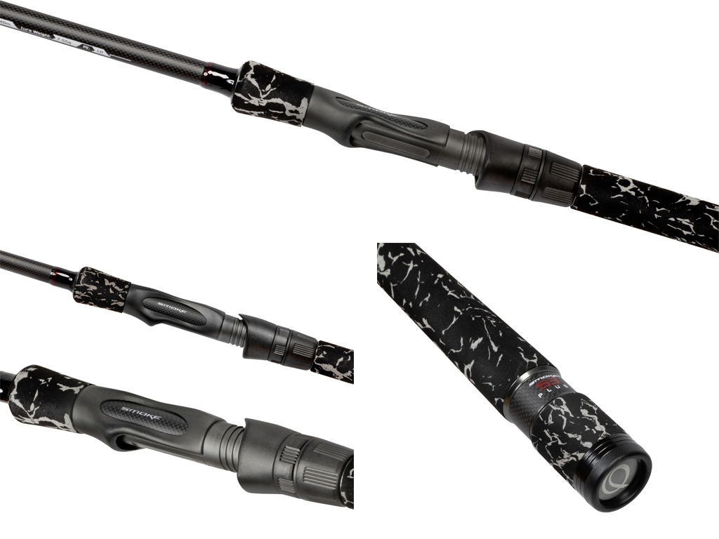 Quantum Smoke S 3 Plus Spinning - Rutenserie - 2,40 bis 2,70 cm Smoke S 3 Plus Spin - 2,40 m - 12 bis 75 g